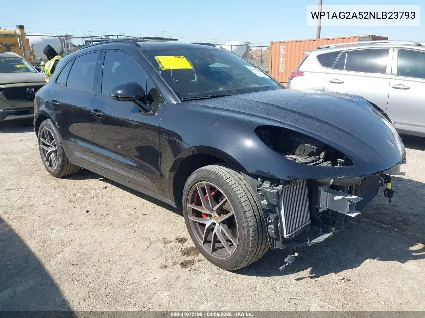 2022 Porsche Macan S VIN: WP1AG2A52NLB23793 Lot: 41972199