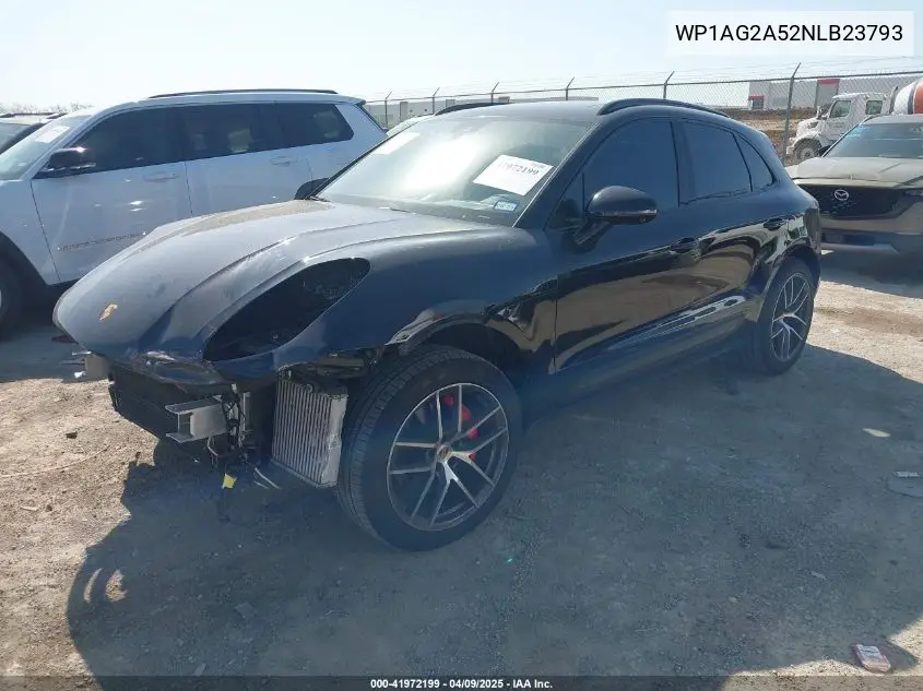 2022 Porsche Macan S VIN: WP1AG2A52NLB23793 Lot: 41972199