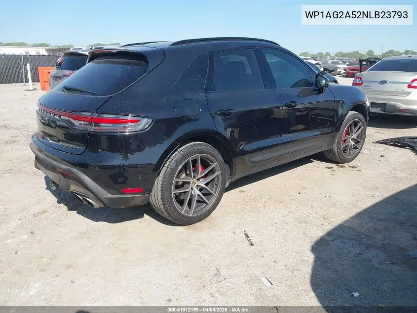2022 Porsche Macan S VIN: WP1AG2A52NLB23793 Lot: 41972199