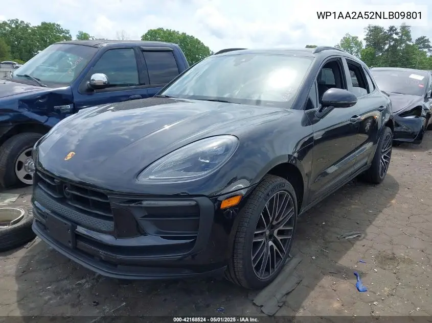 2022 Porsche Macan VIN: WP1AA2A52NLB09801 Lot: 42168524