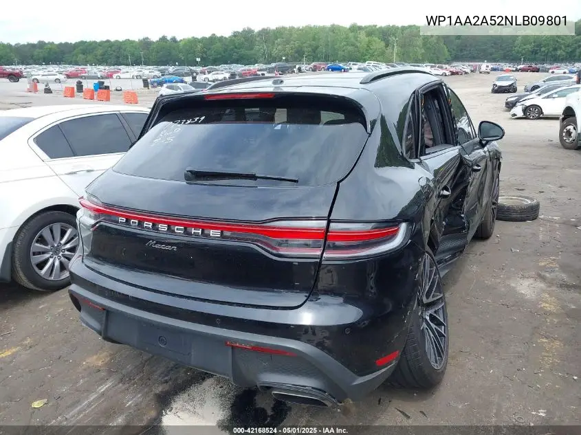 2022 Porsche Macan VIN: WP1AA2A52NLB09801 Lot: 42168524