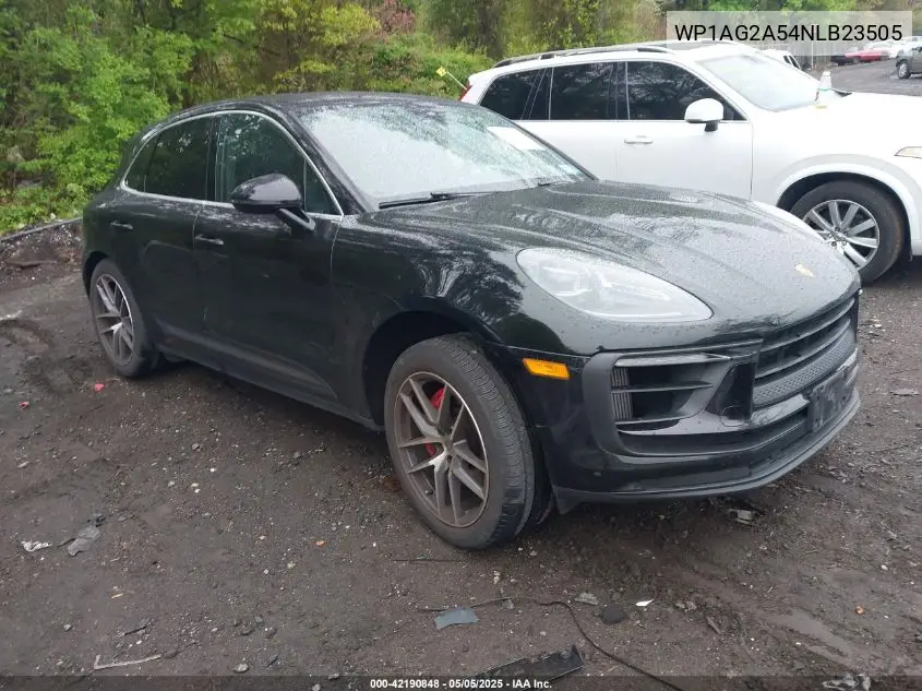 2022 Porsche Macan S VIN: WP1AG2A54NLB23505 Lot: 42190848