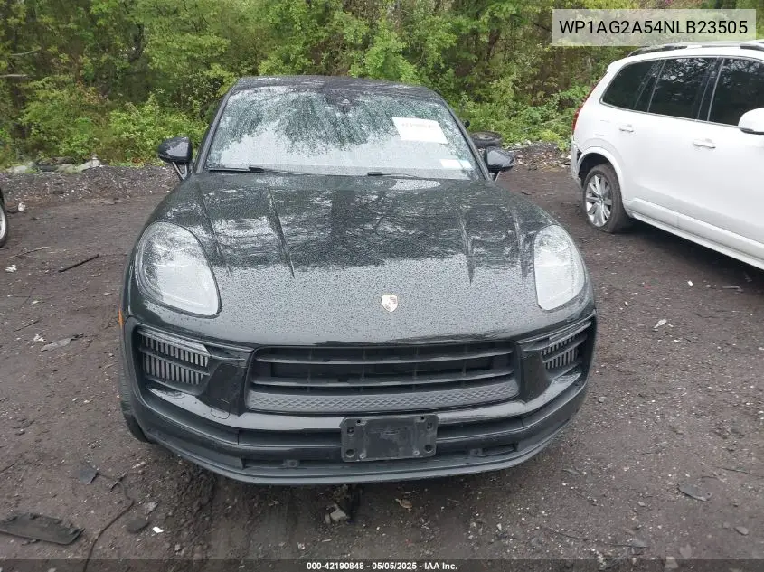 2022 Porsche Macan S VIN: WP1AG2A54NLB23505 Lot: 42190848
