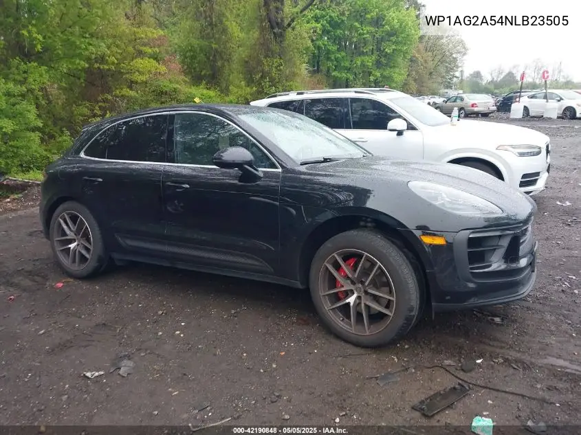 2022 Porsche Macan S VIN: WP1AG2A54NLB23505 Lot: 42190848