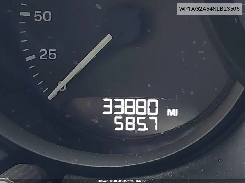 2022 Porsche Macan S VIN: WP1AG2A54NLB23505 Lot: 42190848