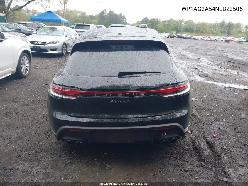 2022 Porsche Macan S VIN: WP1AG2A54NLB23505 Lot: 42190848
