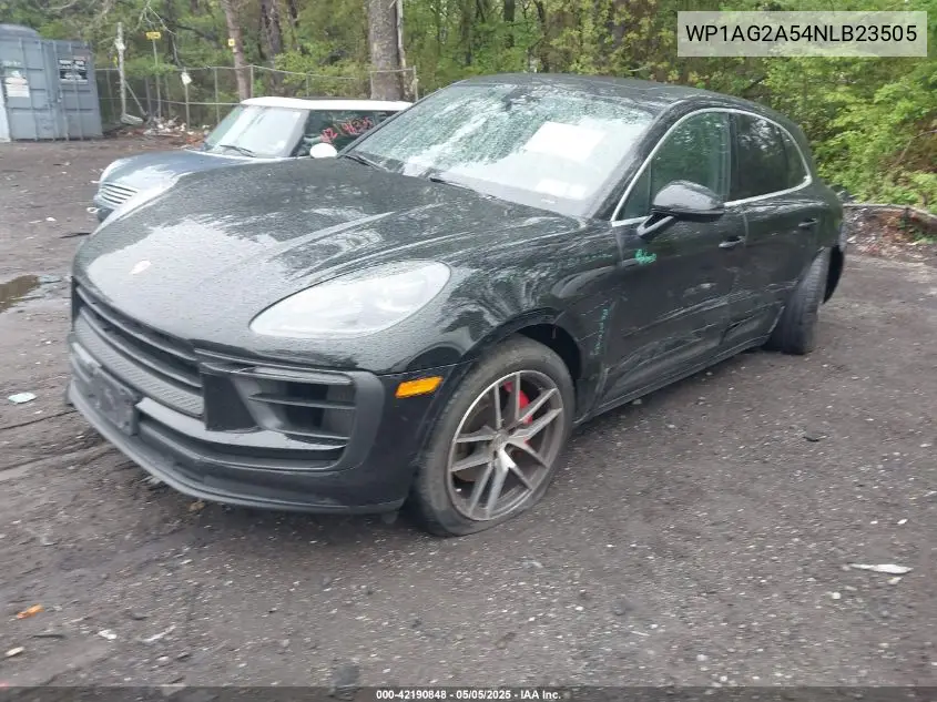 2022 Porsche Macan S VIN: WP1AG2A54NLB23505 Lot: 42190848