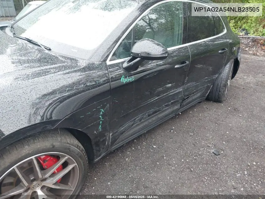 2022 Porsche Macan S VIN: WP1AG2A54NLB23505 Lot: 42190848