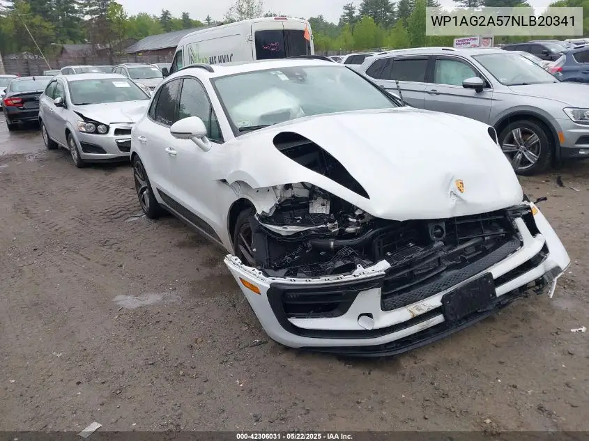 2022 Porsche Macan S VIN: WP1AG2A57NLB20341 Lot: 42306031