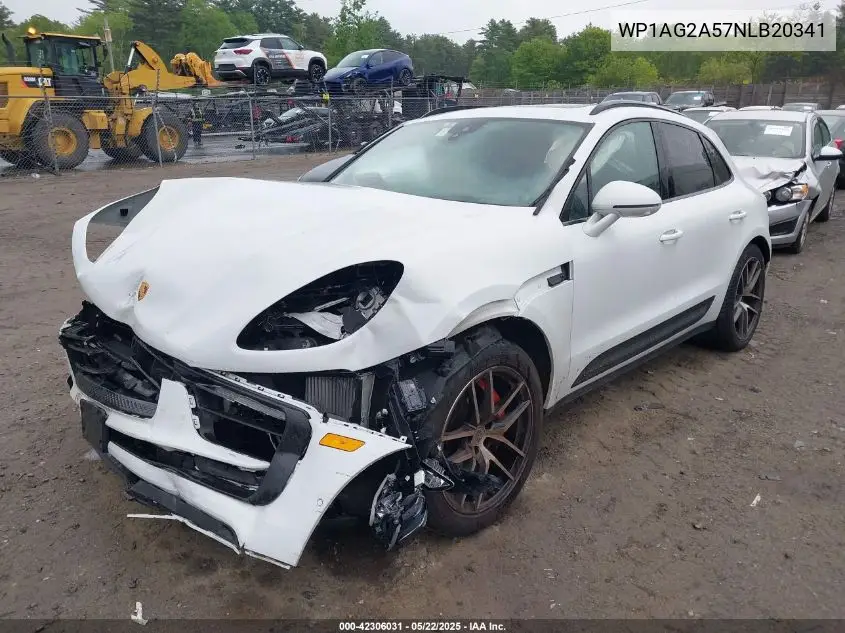 2022 Porsche Macan S VIN: WP1AG2A57NLB20341 Lot: 42306031