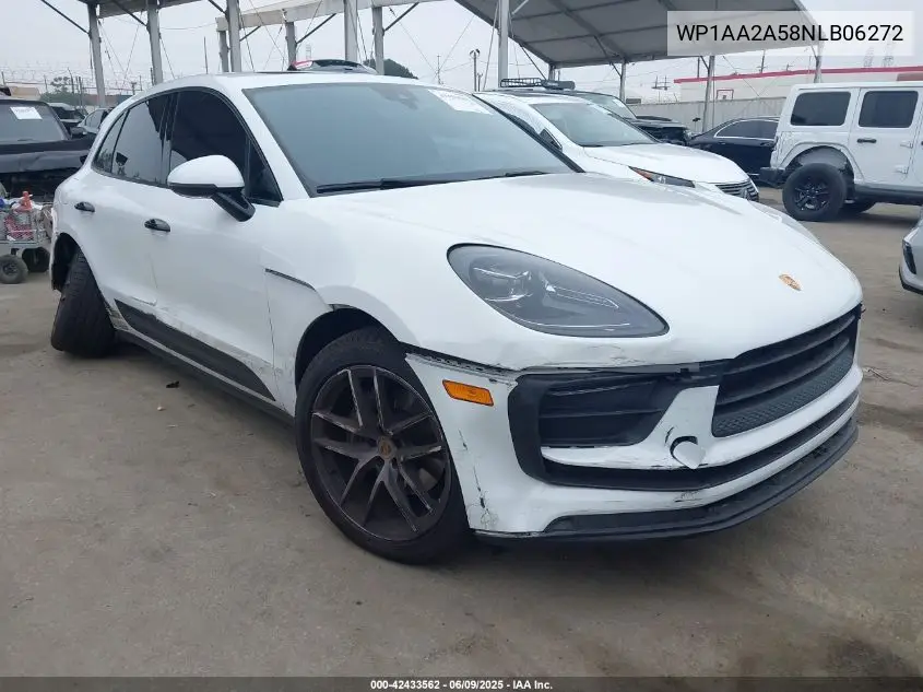 2022 Porsche Macan VIN: WP1AA2A58NLB06272 Lot: 42433562