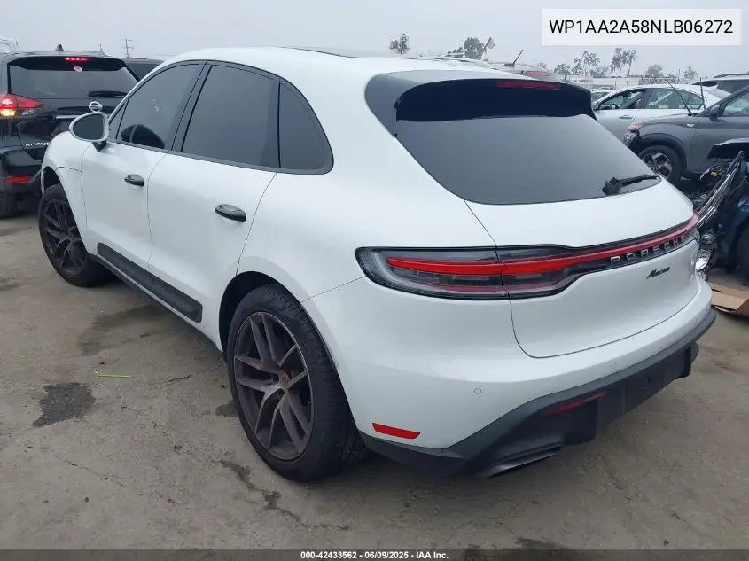 2022 Porsche Macan VIN: WP1AA2A58NLB06272 Lot: 42433562