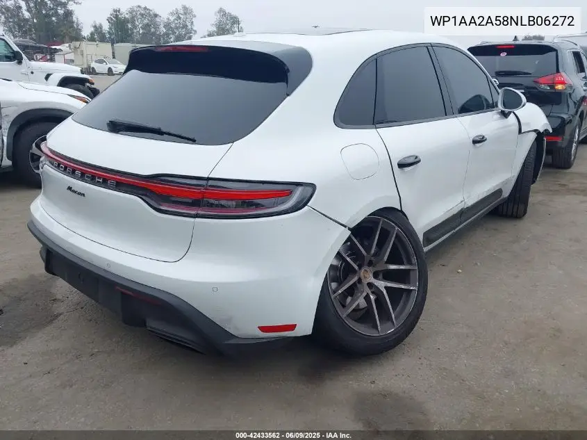 2022 Porsche Macan VIN: WP1AA2A58NLB06272 Lot: 42433562
