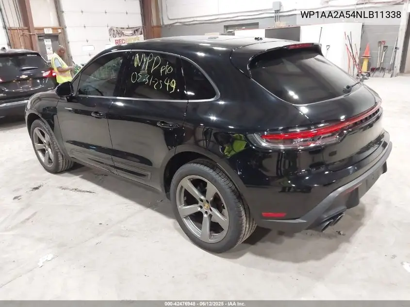 2022 Porsche Macan VIN: WP1AA2A54NLB11338 Lot: 42476948