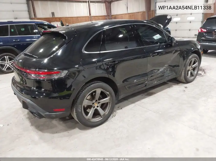 2022 Porsche Macan VIN: WP1AA2A54NLB11338 Lot: 42476948