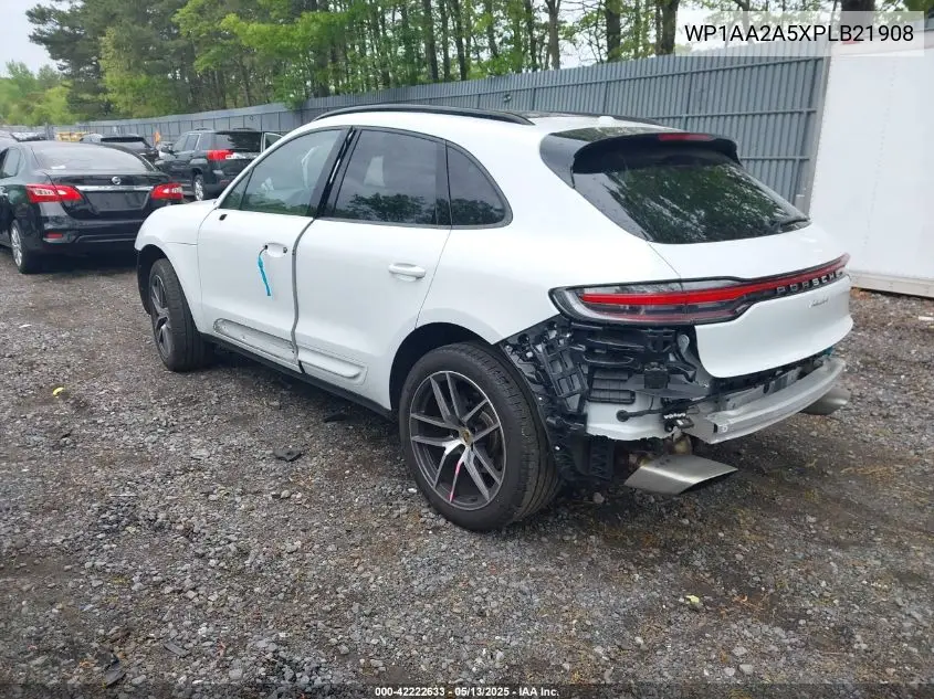 2023 Porsche Macan T VIN: WP1AA2A5XPLB21908 Lot: 42222633