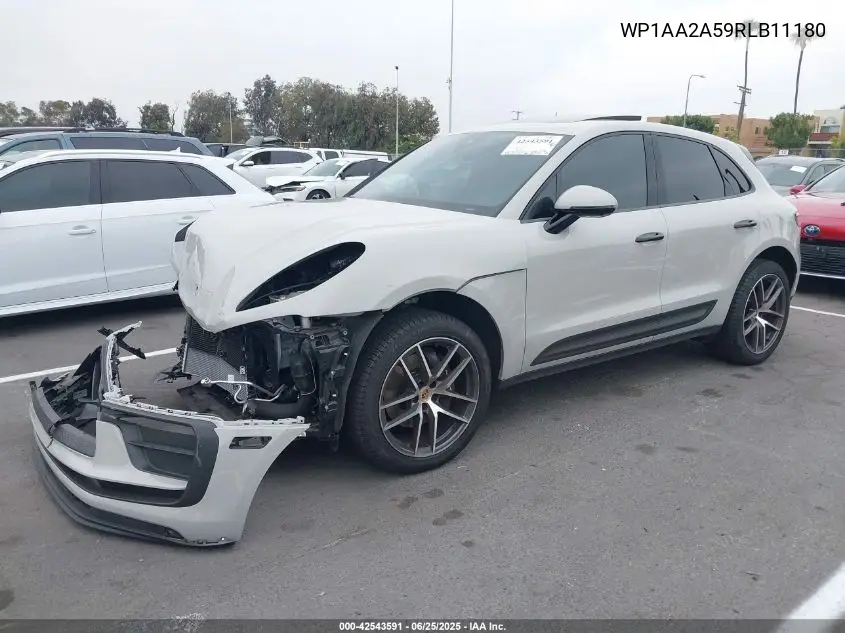 2024 Porsche Macan T VIN: WP1AA2A59RLB11180 Lot: 42543591
