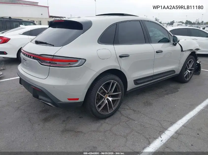 2024 Porsche Macan T VIN: WP1AA2A59RLB11180 Lot: 42543591