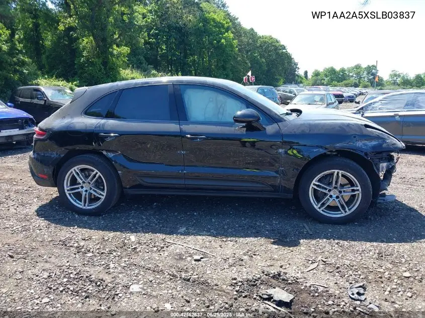 2025 Porsche Macan T VIN: WP1AA2A5XSLB03837 Lot: 42562637