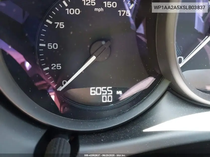 2025 Porsche Macan T VIN: WP1AA2A5XSLB03837 Lot: 42562637