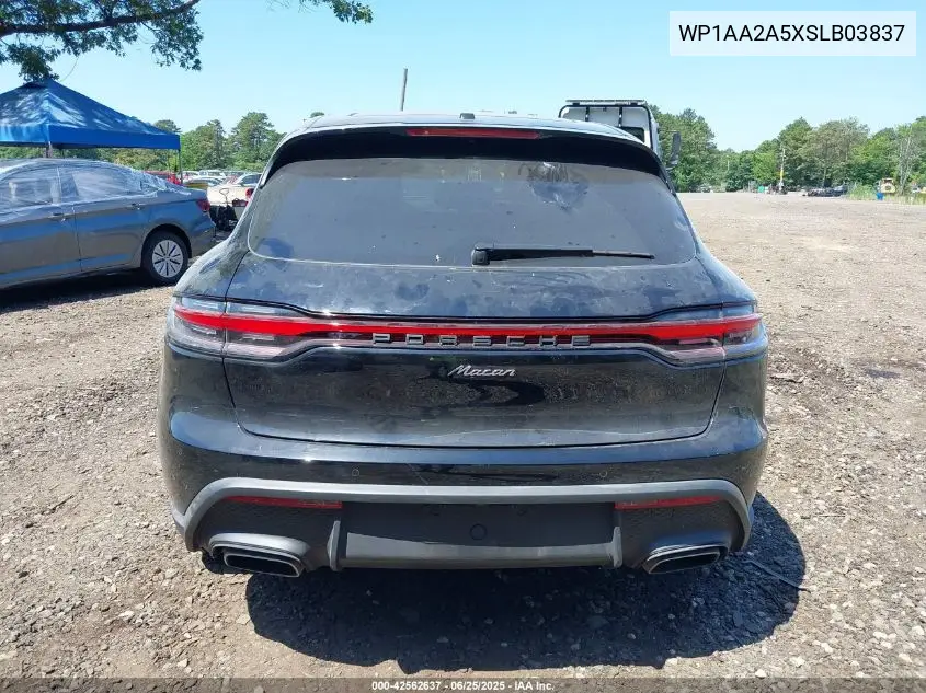 2025 Porsche Macan T VIN: WP1AA2A5XSLB03837 Lot: 42562637