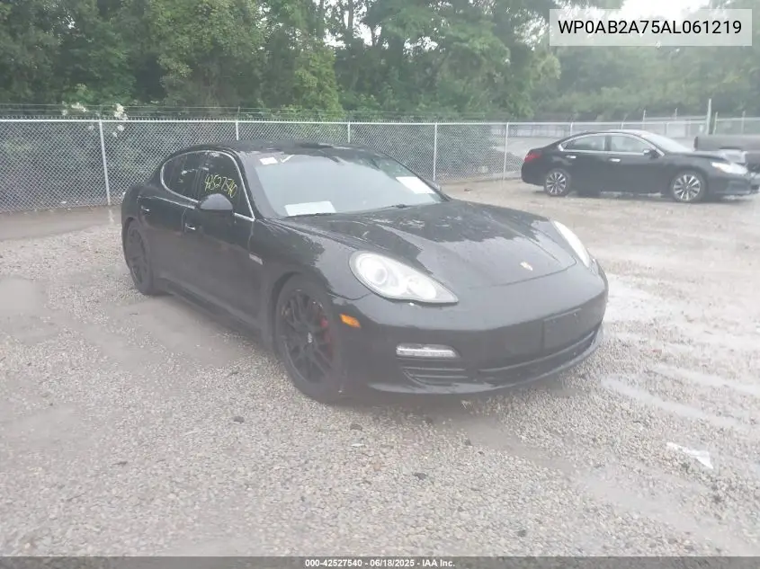 2010 Porsche Panamera 4S VIN: WP0AB2A75AL061219 Lot: 42527540