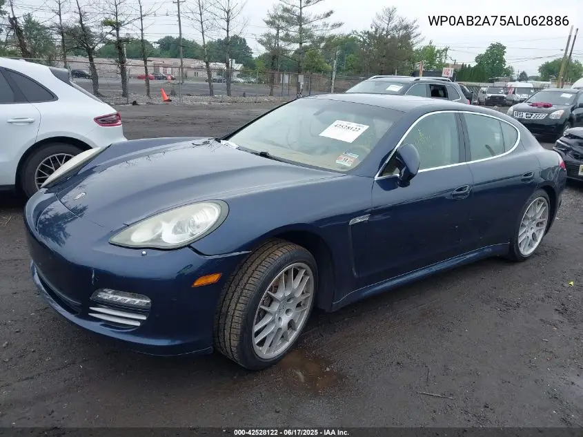 2010 Porsche Panamera 4S VIN: WP0AB2A75AL062886 Lot: 42528122