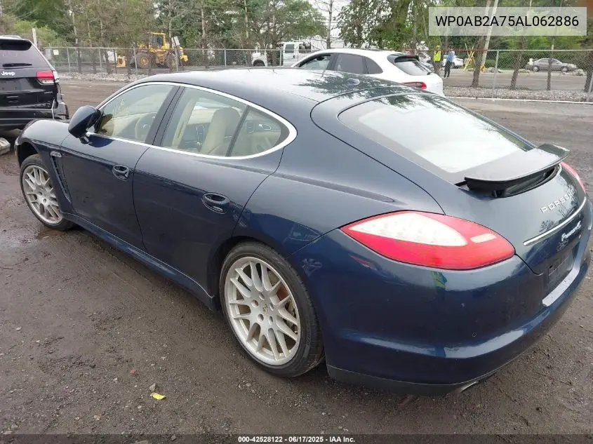 2010 Porsche Panamera 4S VIN: WP0AB2A75AL062886 Lot: 42528122