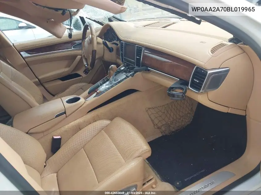2011 Porsche Panamera 4 VIN: WP0AA2A70BL019965 Lot: 42653849