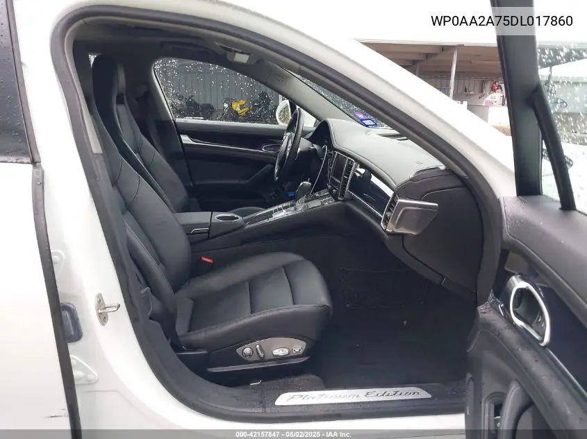 2013 Porsche Panamera 4 VIN: WP0AA2A75DL017860 Lot: 42157847