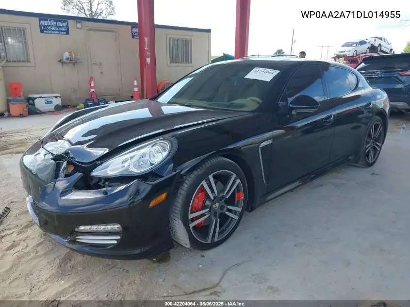 2013 Porsche Panamera 2/4/4 Platinum Edition/Platinum Edition VIN: WP0AA2A71DL014955 Lot: 42204064