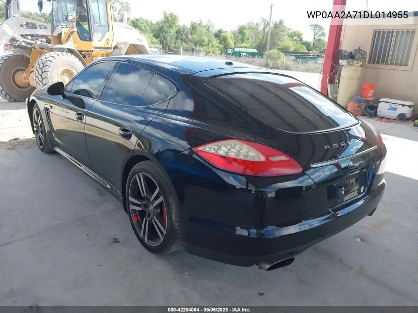 2013 Porsche Panamera 2/4/4 Platinum Edition/Platinum Edition VIN: WP0AA2A71DL014955 Lot: 42204064