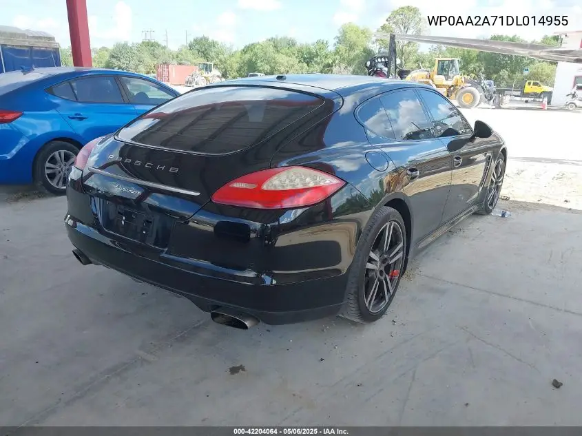 2013 Porsche Panamera 2/4/4 Platinum Edition/Platinum Edition VIN: WP0AA2A71DL014955 Lot: 42204064
