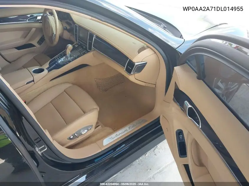2013 Porsche Panamera 2/4/4 Platinum Edition/Platinum Edition VIN: WP0AA2A71DL014955 Lot: 42204064
