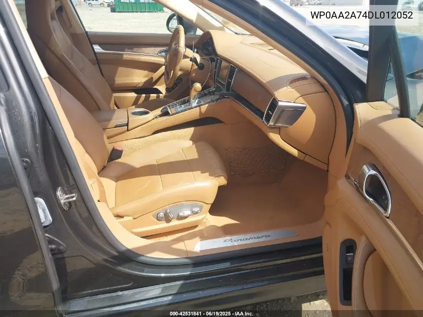 2013 Porsche Panamera 4 VIN: WP0AA2A74DL012052 Lot: 42531841