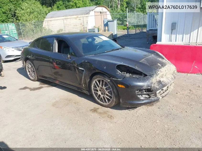 2013 Porsche Panamera 4 VIN: WP0AA2A76DL017639 Lot: 42572870