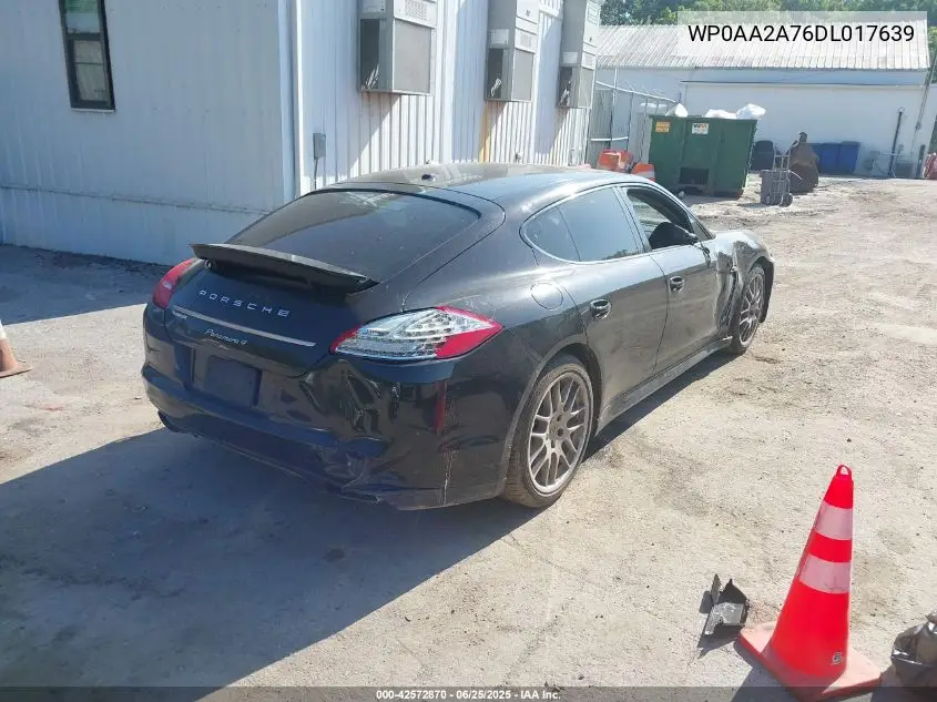 2013 Porsche Panamera 4 VIN: WP0AA2A76DL017639 Lot: 42572870