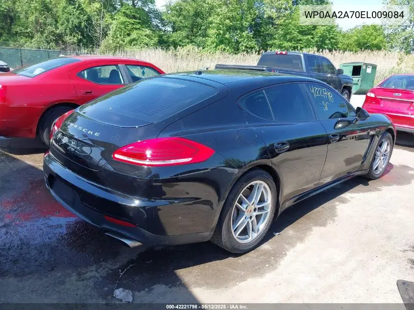 2014 Porsche Panamera 4 VIN: WP0AA2A70EL009084 Lot: 42221798