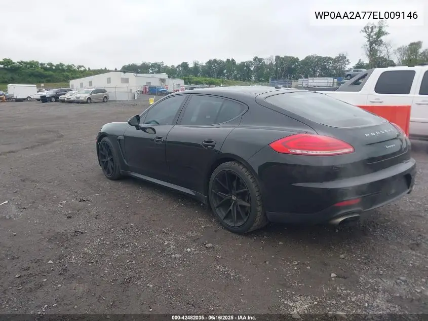 2014 Porsche Panamera 4 VIN: WP0AA2A77EL009146 Lot: 42482035