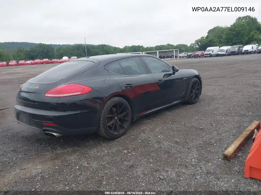 2014 Porsche Panamera 4 VIN: WP0AA2A77EL009146 Lot: 42482035