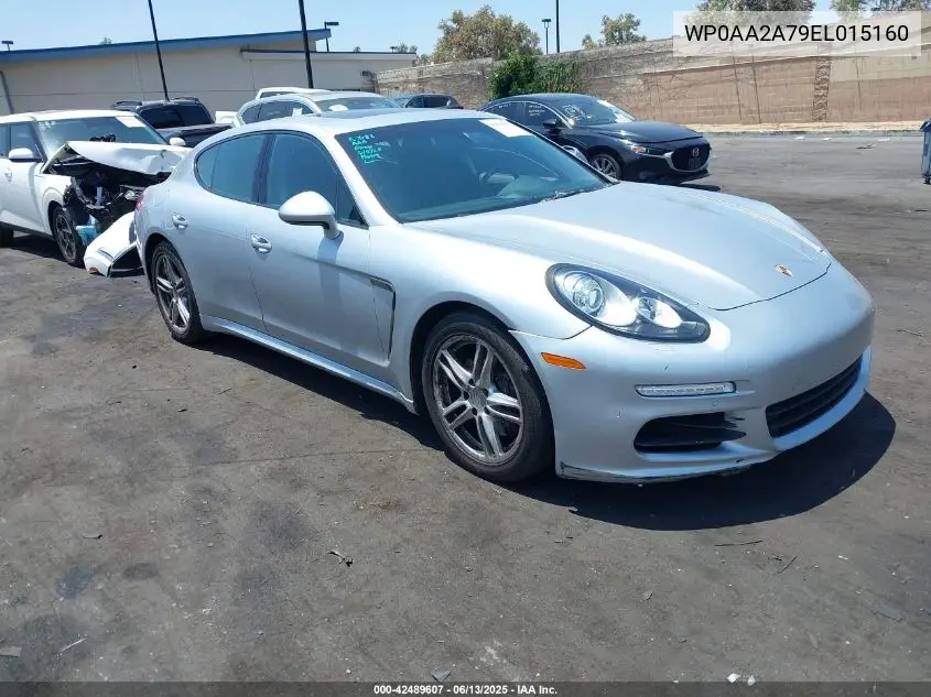2014 Porsche Panamera 4 VIN: WP0AA2A79EL015160 Lot: 42489607