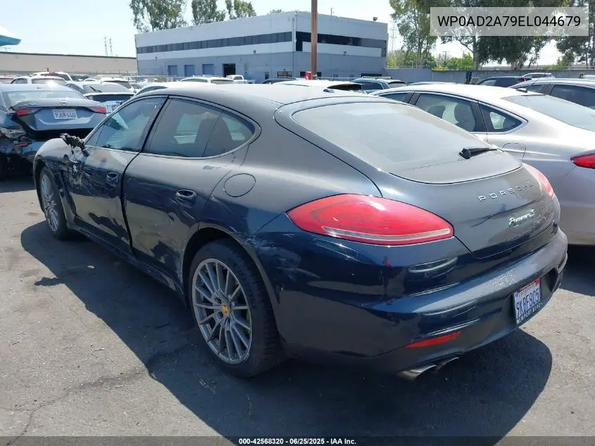 2014 Porsche Panamera E-Hybrid S VIN: WP0AD2A79EL044679 Lot: 42568320