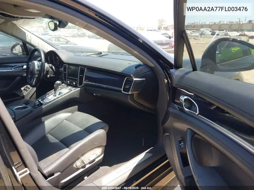 2015 Porsche Panamera 4 VIN: WP0AA2A77FL003476 Lot: 42543847