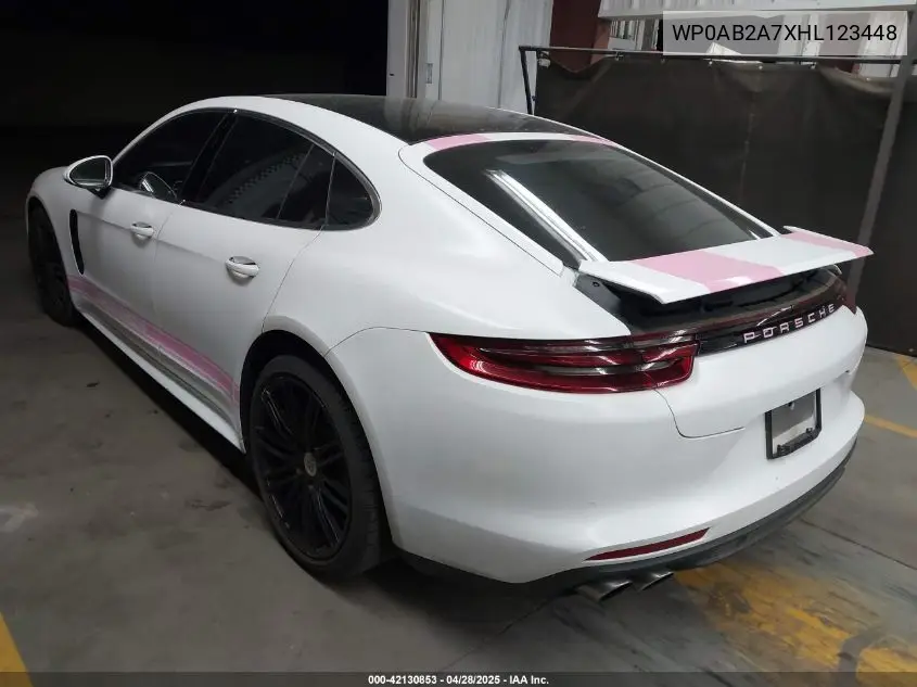2017 Porsche Panamera 4S VIN: WP0AB2A7XHL123448 Lot: 42130853