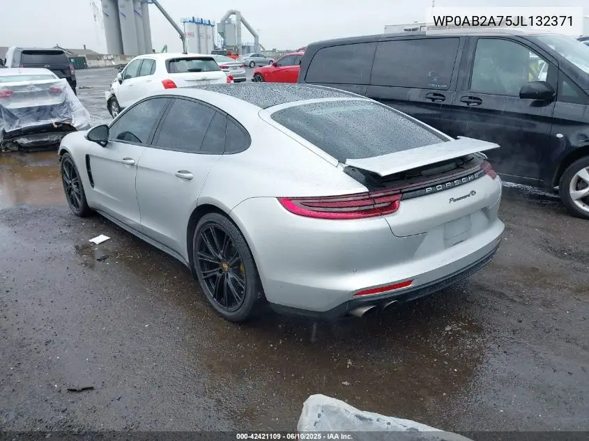 2018 Porsche Panamera 4S VIN: WP0AB2A75JL132371 Lot: 42421109
