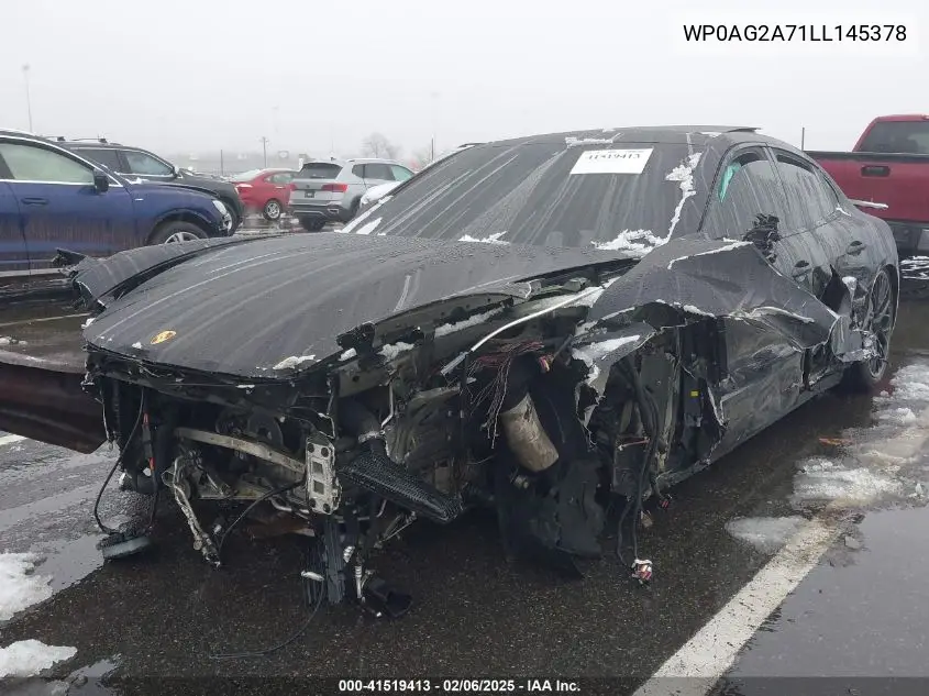 2020 Porsche Panamera Gts VIN: WP0AG2A71LL145378 Lot: 41519413
