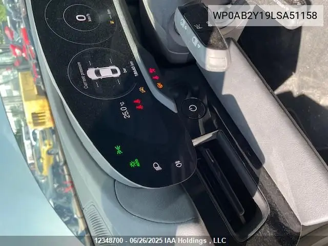 2020 Porsche Taycan 4S VIN: WP0AB2Y19LSA51158 Lot: 12348700