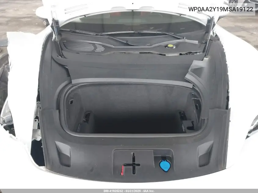 2021 Porsche Taycan VIN: WP0AA2Y19MSA19122 Lot: 41925232