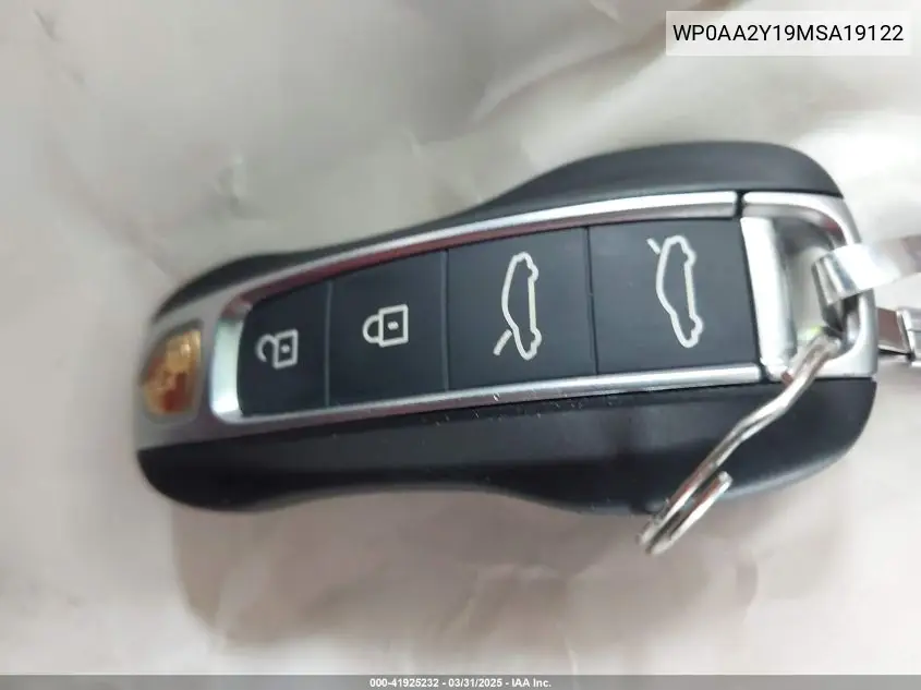 2021 Porsche Taycan VIN: WP0AA2Y19MSA19122 Lot: 41925232