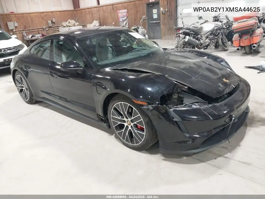 2021 Porsche Taycan 4S VIN: WP0AB2Y1XMSA44625 Lot: 42069806